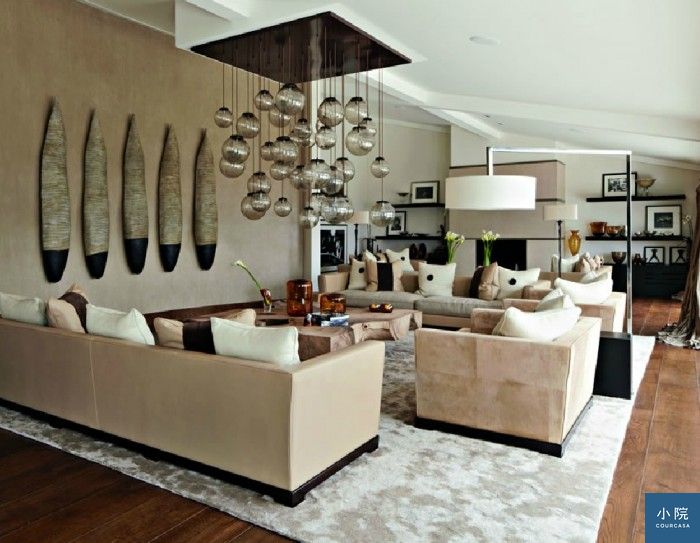 kelly hoppen 設計,貝克漢的家。