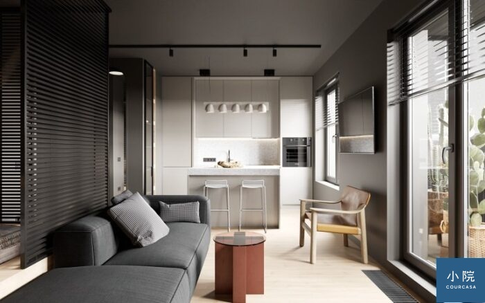 聖彼得堡 11坪公寓超限設計 Courcasa 小院