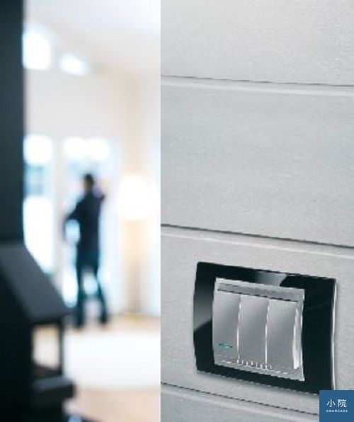 Top系列金屬蓋板,三切三路開關