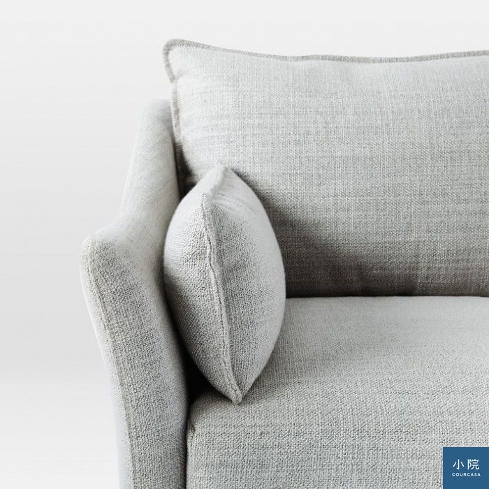 west elm，沙發，客廳