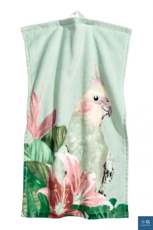 Printed guest towel 擦手巾,6.99英鎊