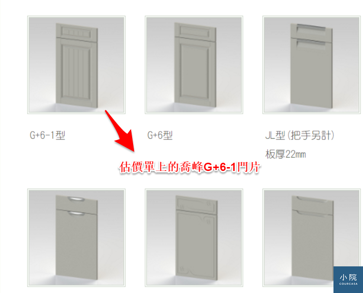 喬峰門片型號對照圖